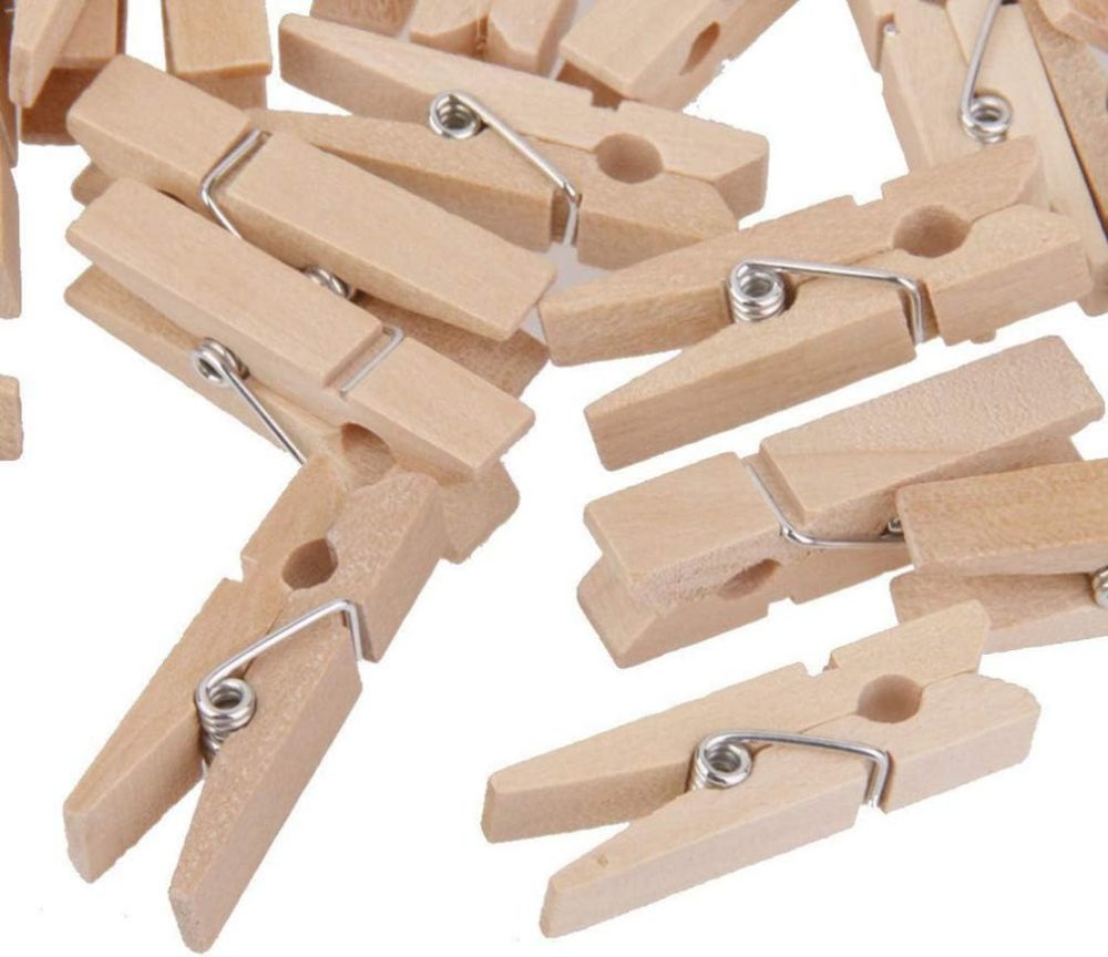 مشبك غسيل خشبي