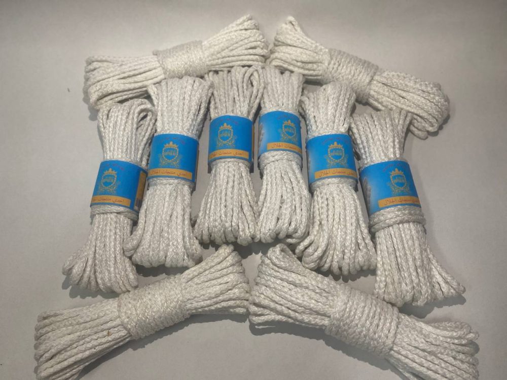 حبل غسيل بوليستر أبيض - الصورة 6